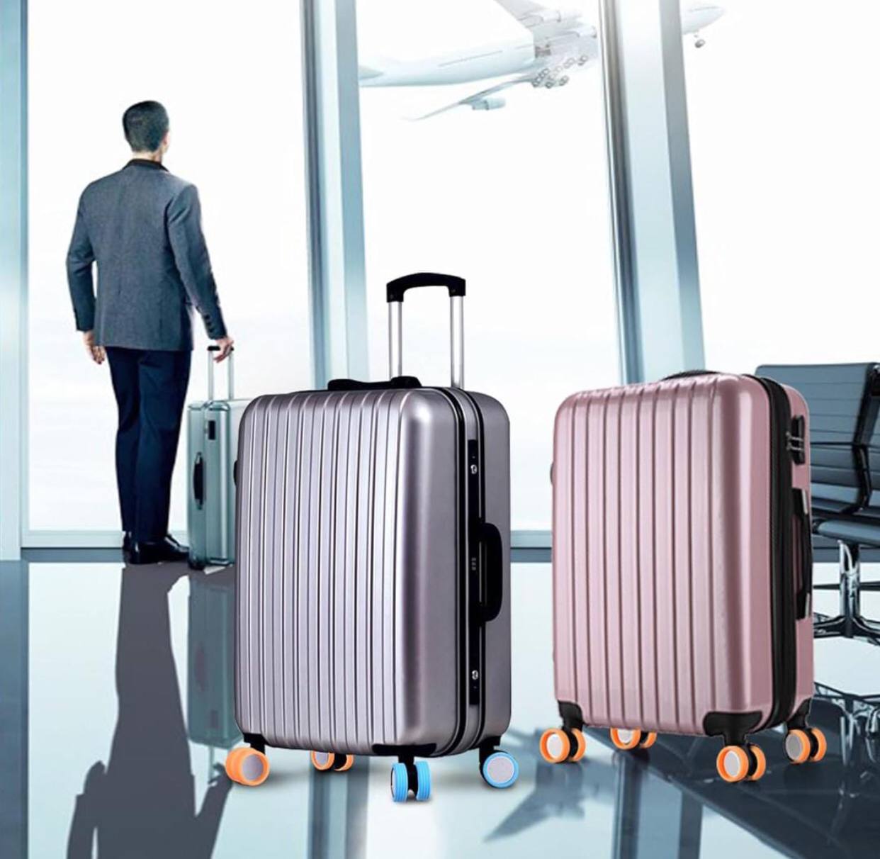 Silicone Luggage Wheel Covers