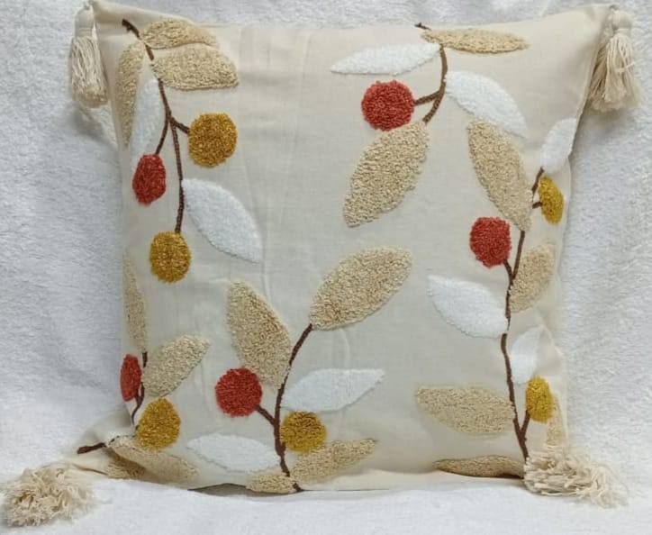 Boho  vintage tufted throw pillow covers