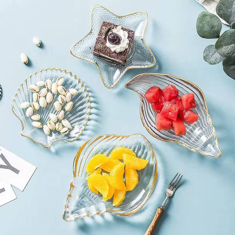 Creative Phnom Penh transparent glass plates