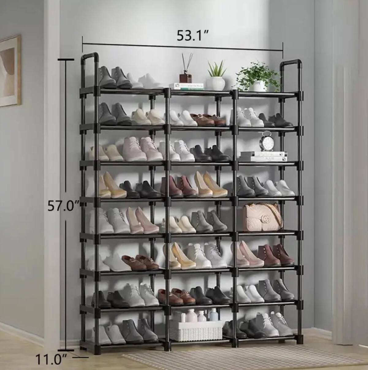 DIY simple Multi-layer shoe rack organizer