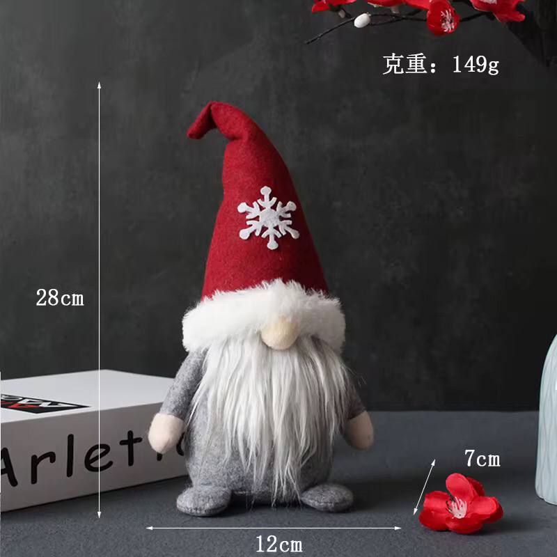 Christmas Santa Plush Gnome Doll