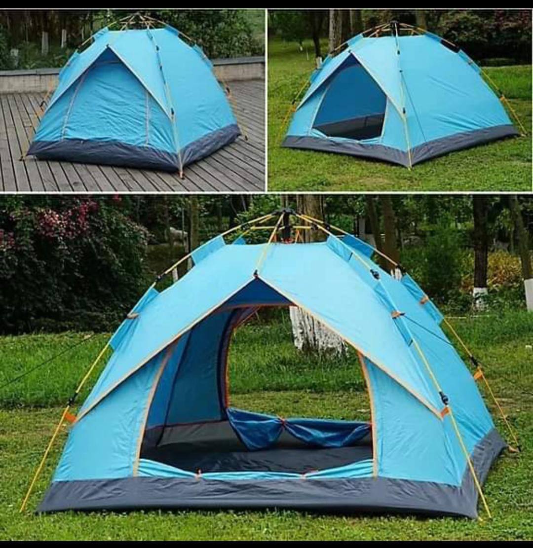 spacious camping tent