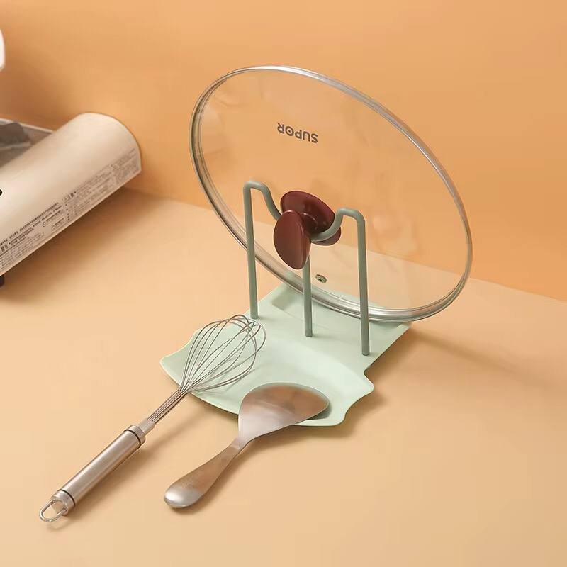 Spoon Rest and Pot Lid Holder combo