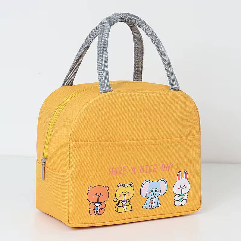 Insulated cartoon lunch bag