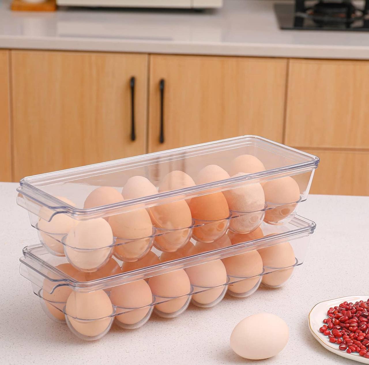 Acrylic egg holder 
14eggs