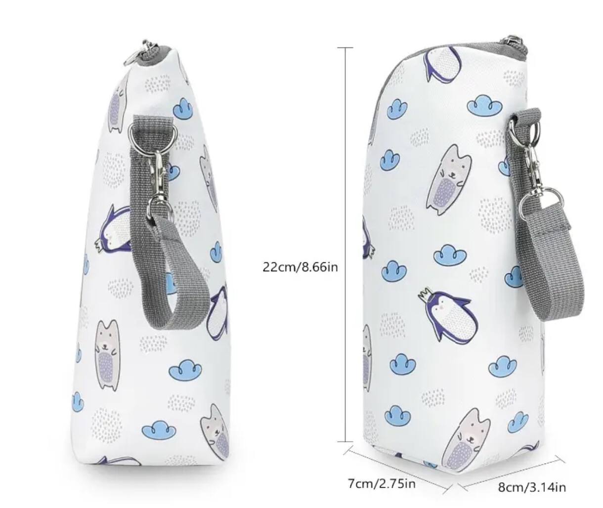 Insulated Kids milk bottle bag