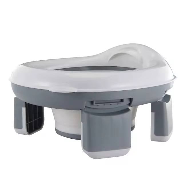 Foldable portable training potty