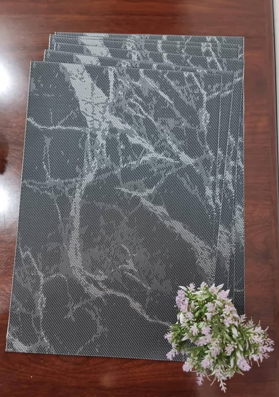 Woven PVC TABLE  MATs