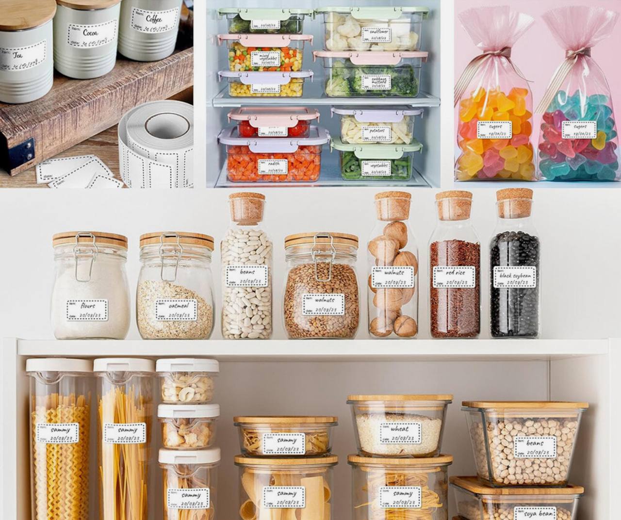 Freezer /Refrigeration Labels