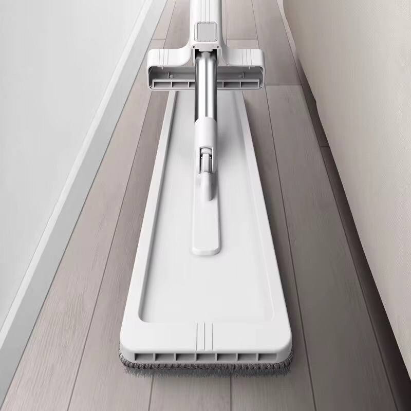 Household Flat Mops Hand-free Mop Bucket Set Lazy Mop God Large Flat Mop Clean Kitchen Mopping Plastic High Cleansing Power