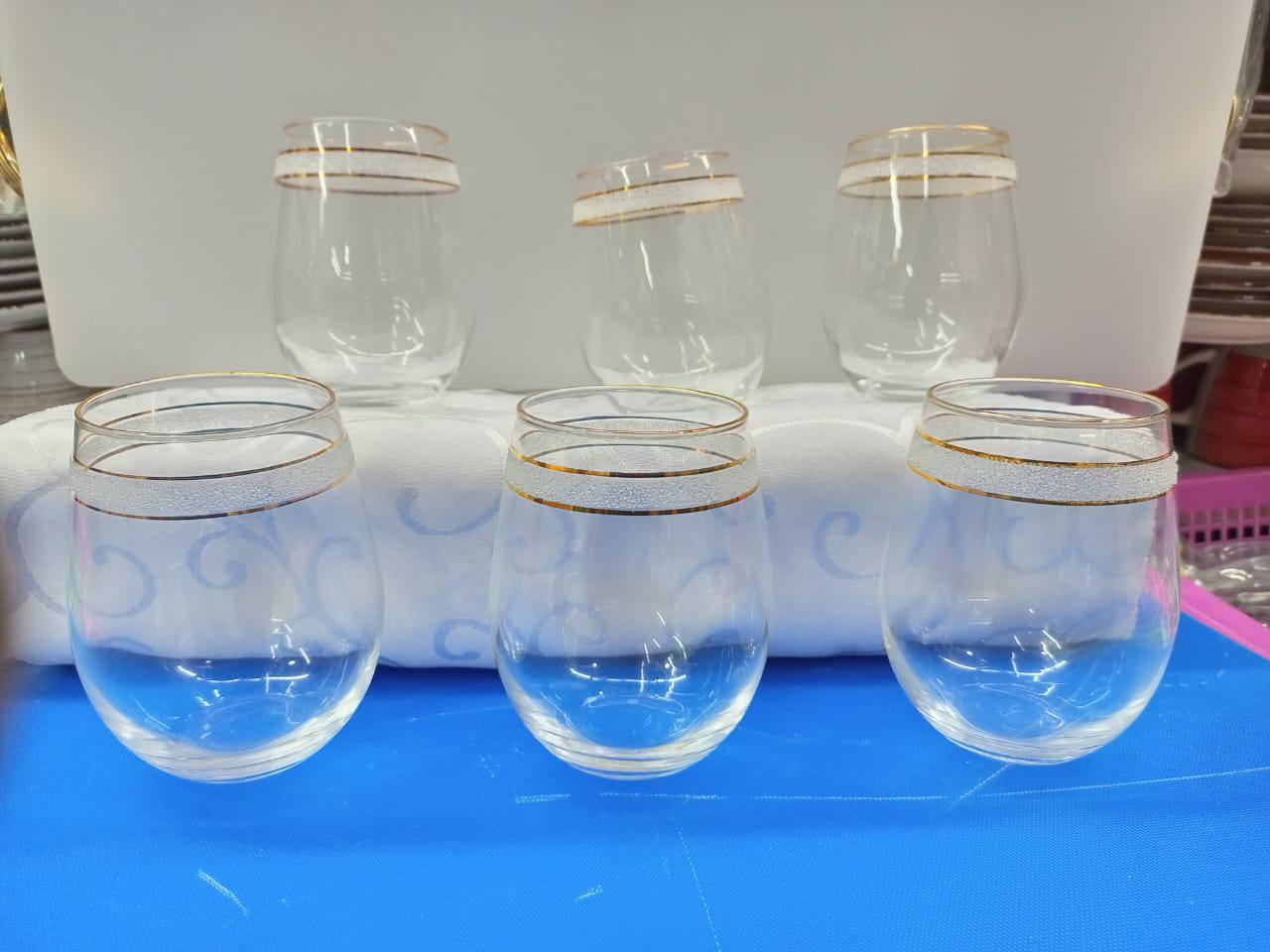 6 PCs cocktail glasses