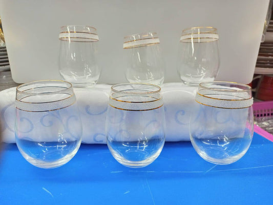 6 PCs cocktail glasses