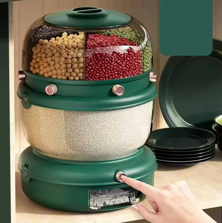 Double Compartment Cereal Dispenser