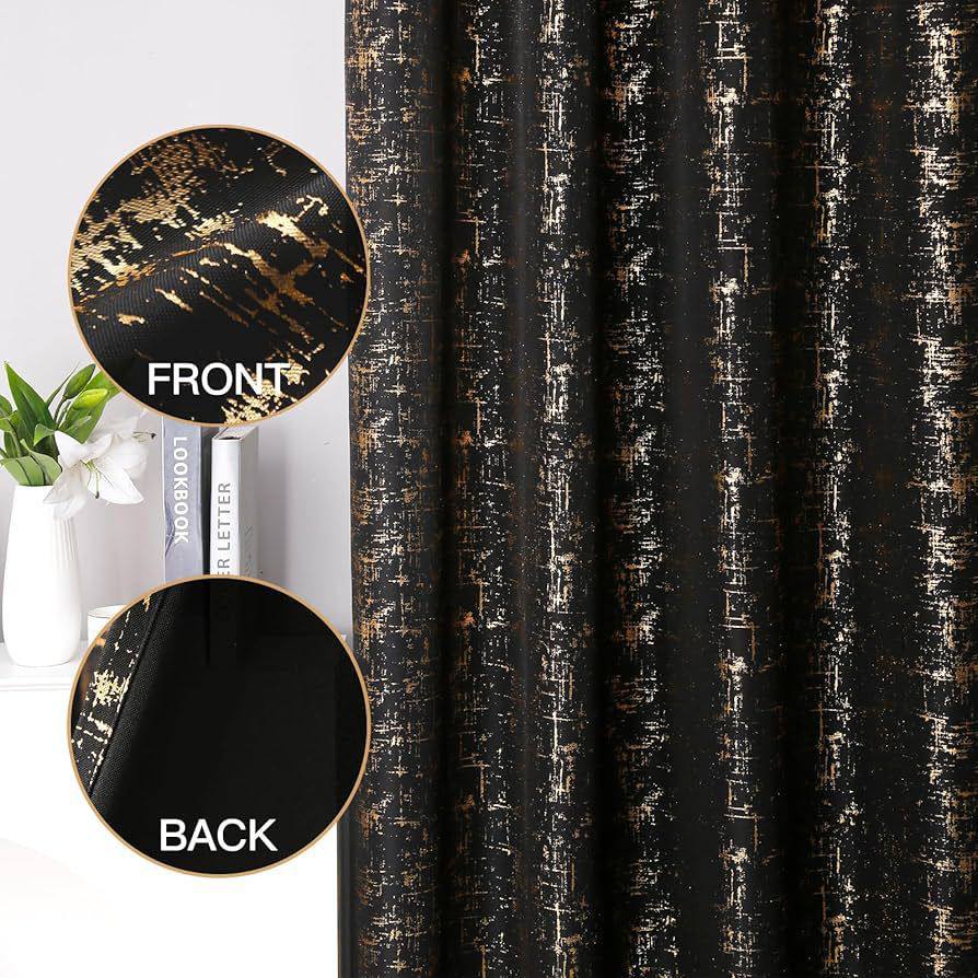 3 in 1 Curtains & Drapes Set