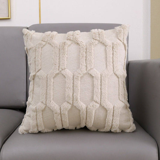 Soft Solid Fluffy Cushion Cover