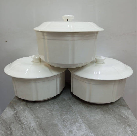 Large capacity 3pcd Serving Bowls