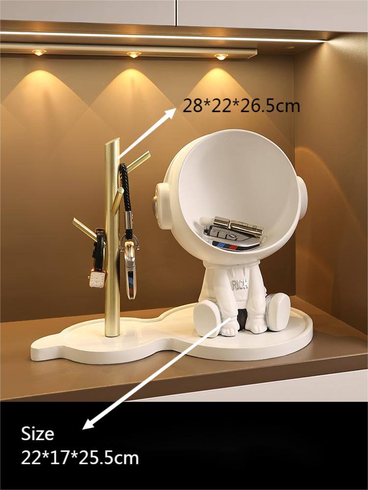 Home Decor Storage Astronaut 
Available in white & grey