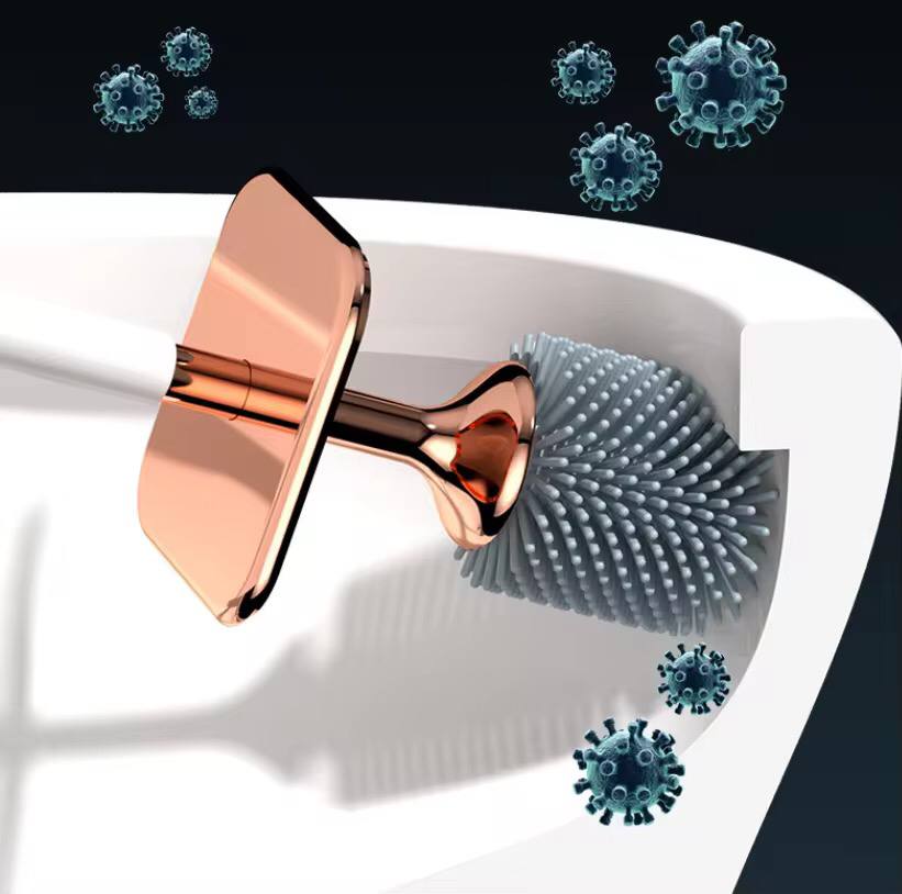 Luxury toilet brush &holder set