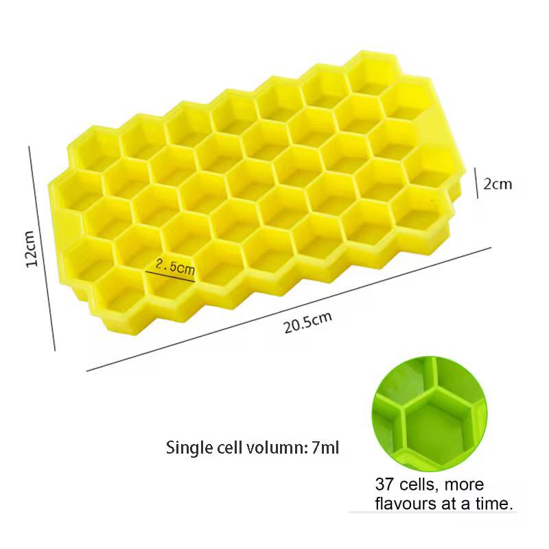 37 grid silicon ice cube maker