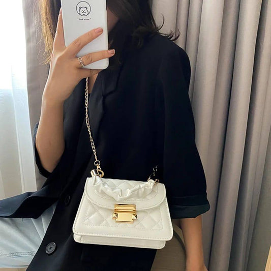 Lattice Style Sling Bag