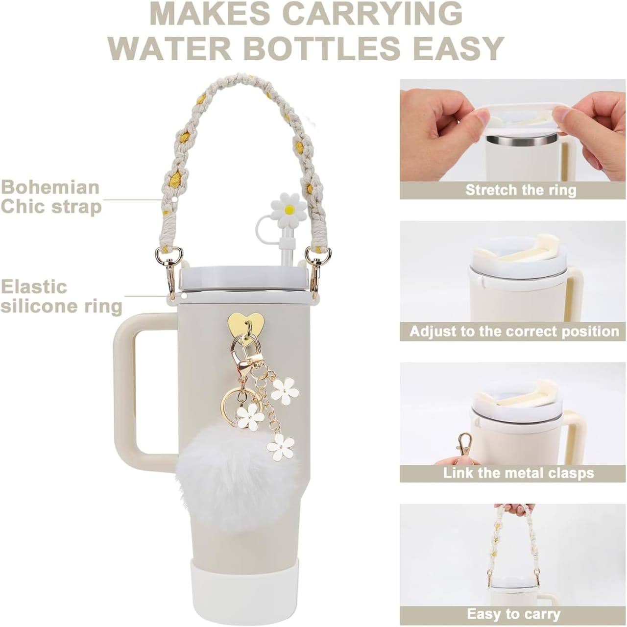 7Pcs for Stanley Cup Accessory Set