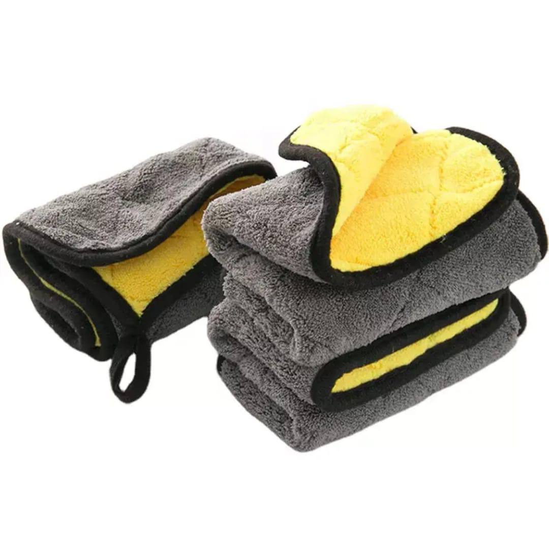 High density-thick two sided surface towels