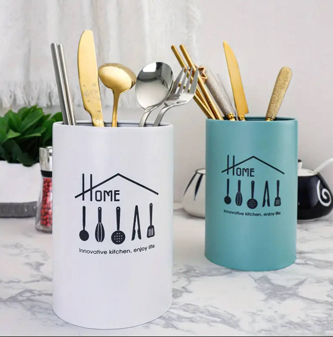 High quality stainless steel cutlery holder