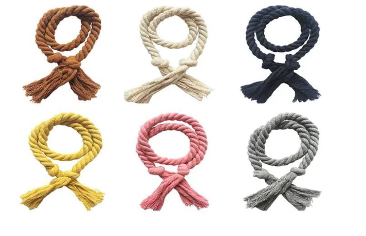 Limei 2 Pack Curtain Tiebacks Rope