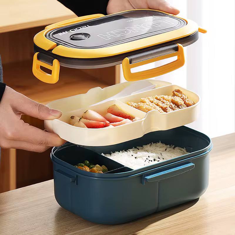 Bentos 2in1 partioned lunch boxes