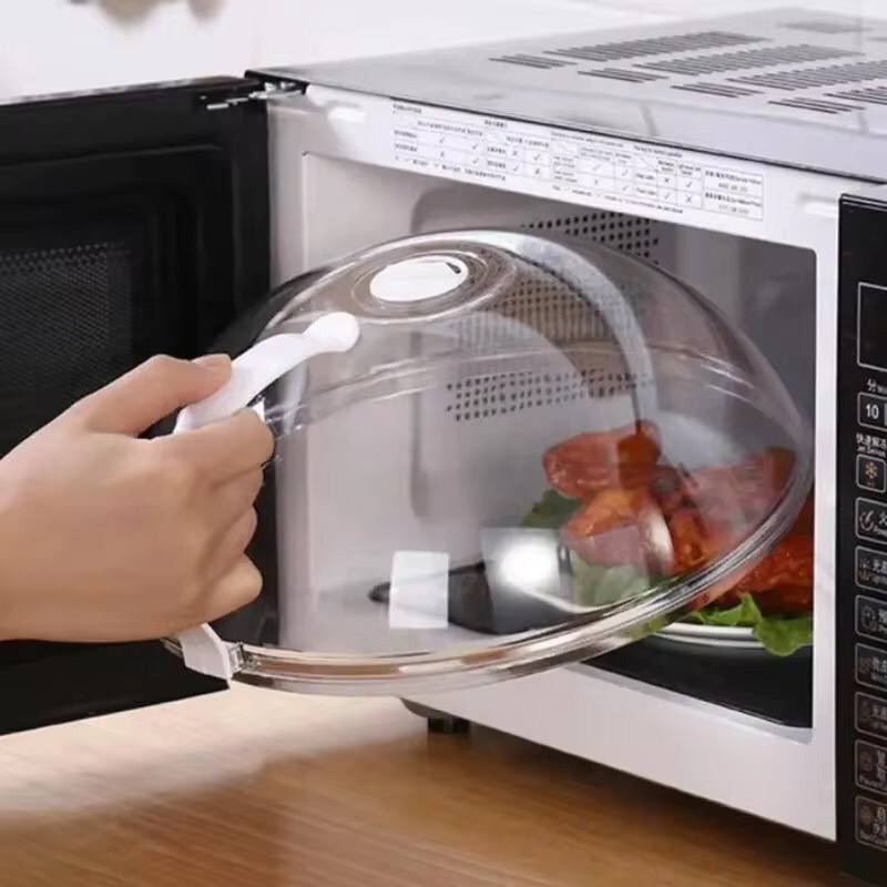 Vent microwave food cover