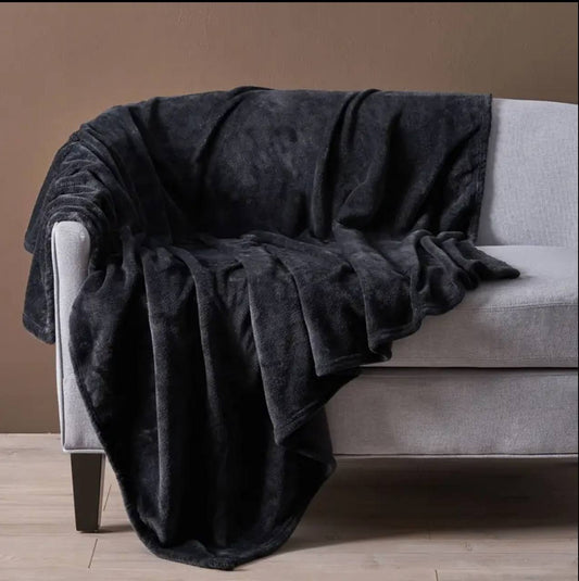 Plain warm Fleece/Throw Blankets