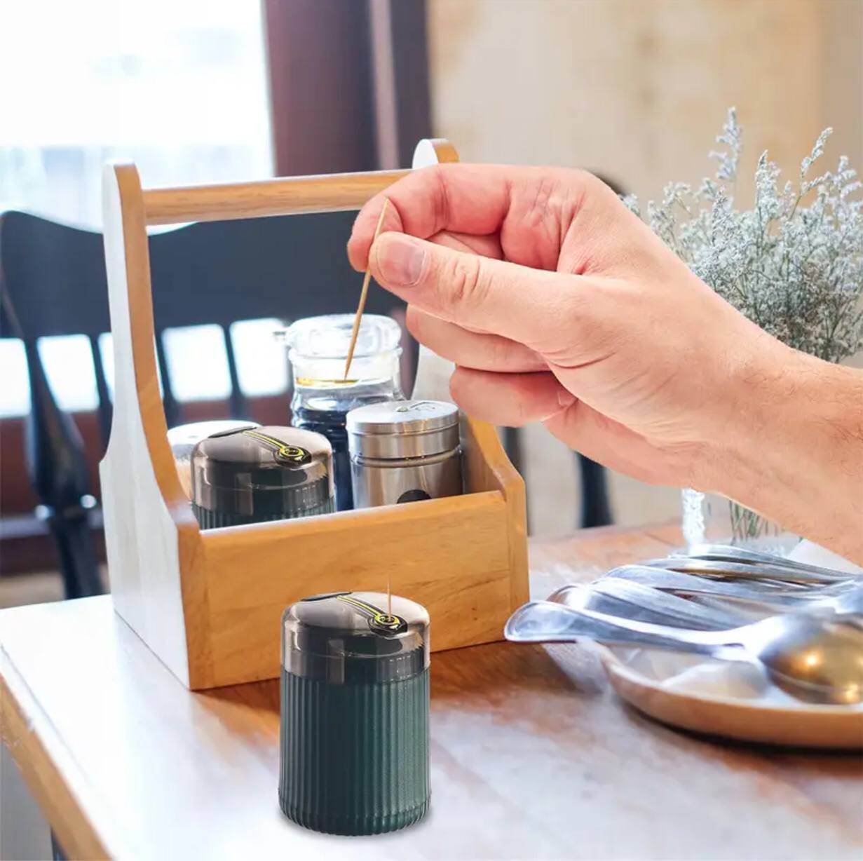 Home creative up Toothpick Box .