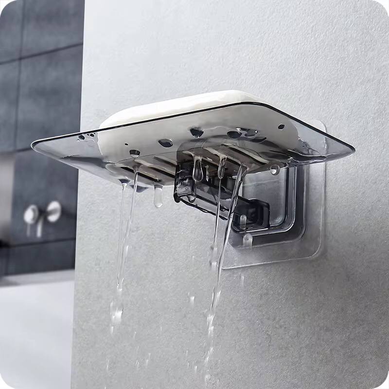 Transparent Drain Soap Holder