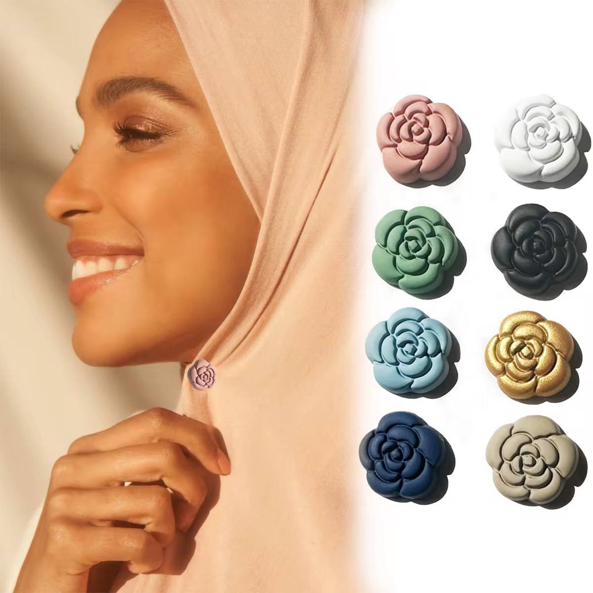 Magnetic Hijab pins 
4 pairs set
