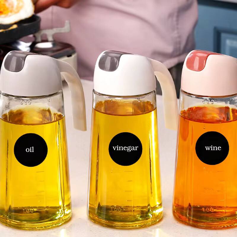 Glass Automatic oil dispenser