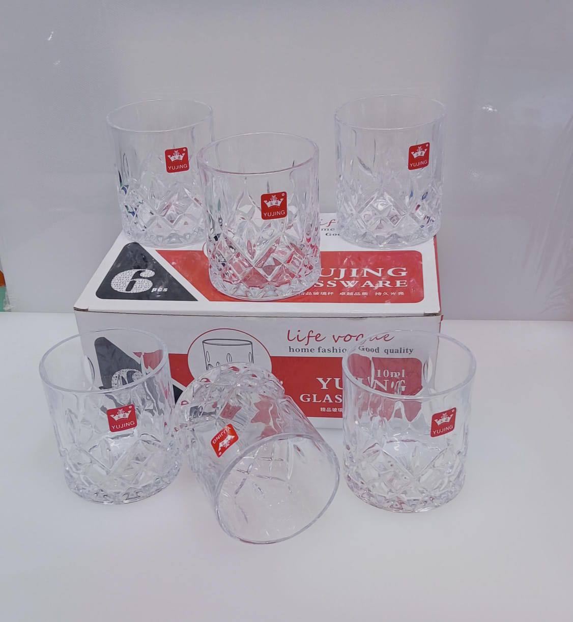 6pcs whiskey glasses set