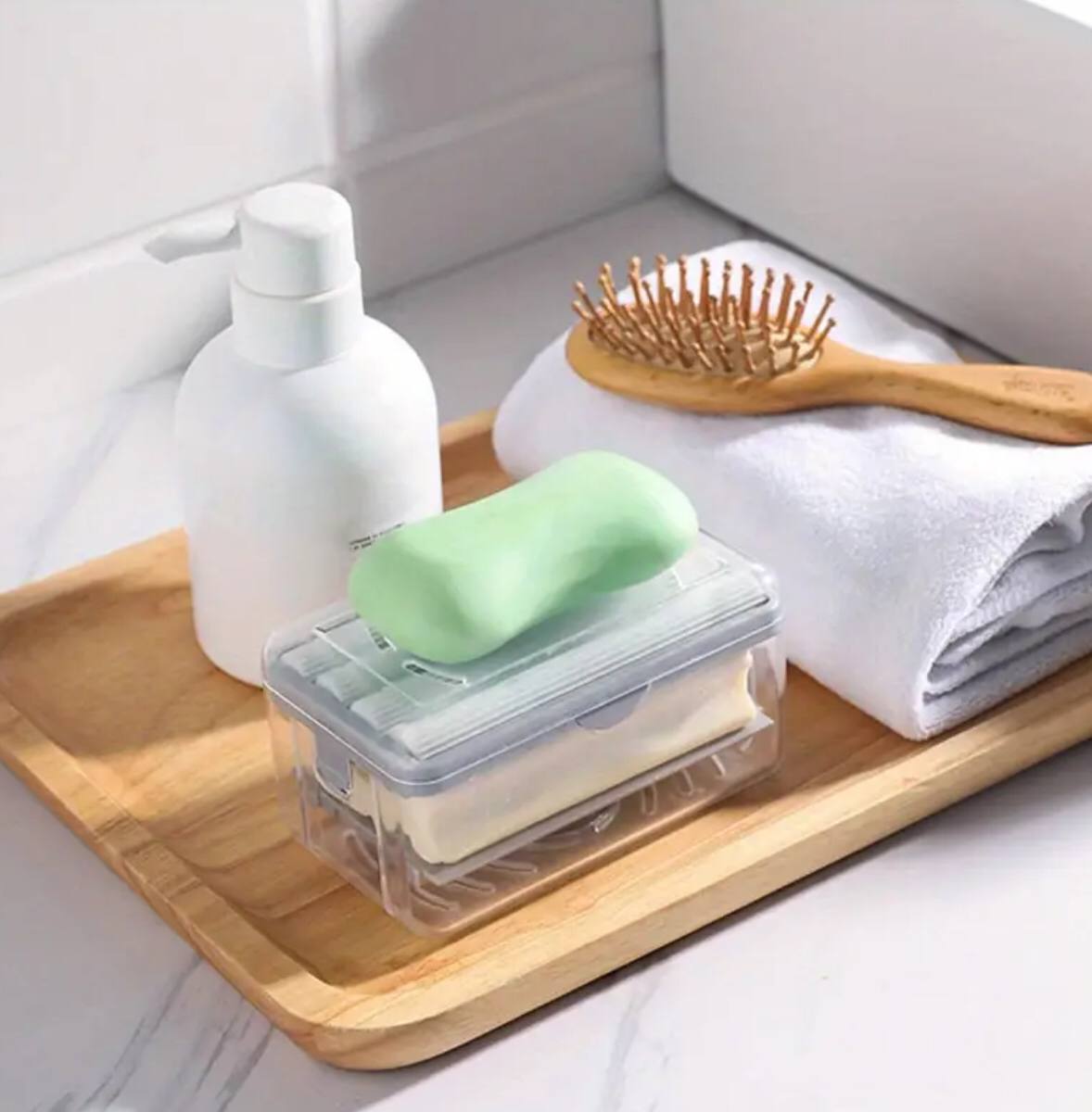 Multifunctional Soap Dish 2 In 1