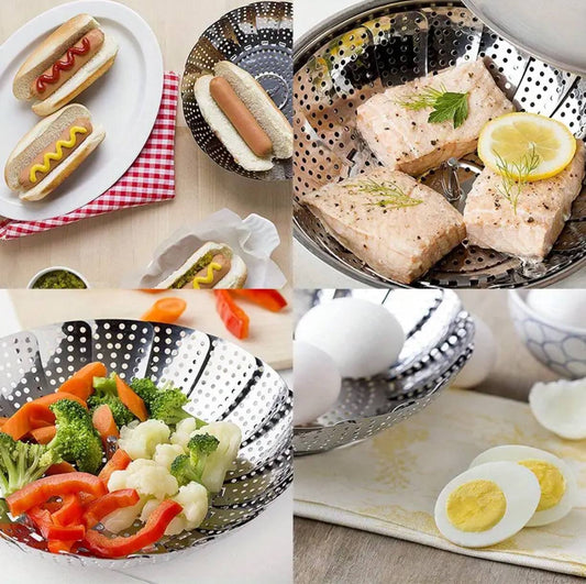 Stainless Steel Steamer Basket