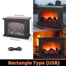 30x11.5x20cm LED FIREPLACE Decor display