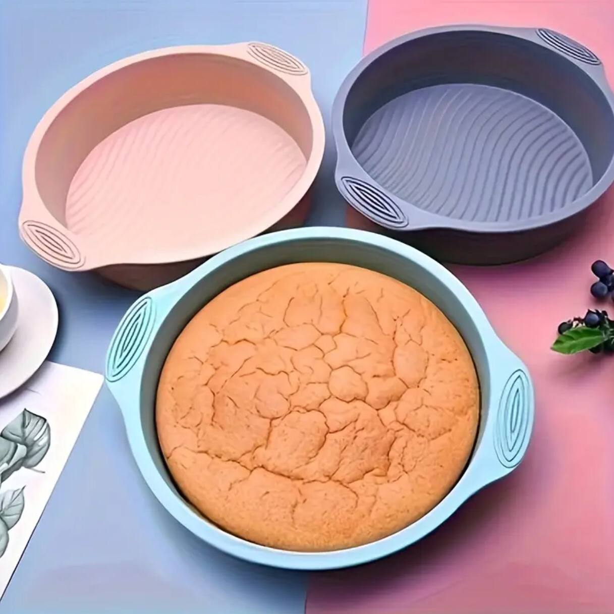 3D silicon bread baking tins