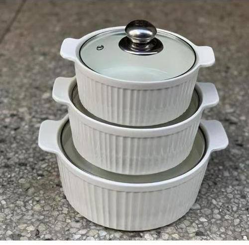 3 pcs ceramic bowls