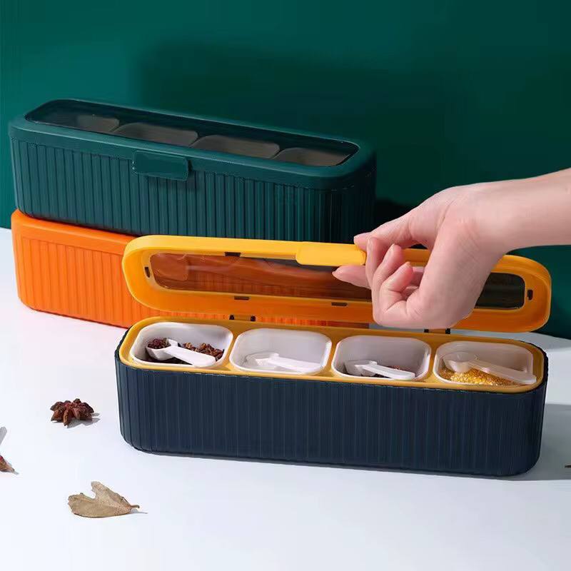 Multi-Compartment Seasoning Box