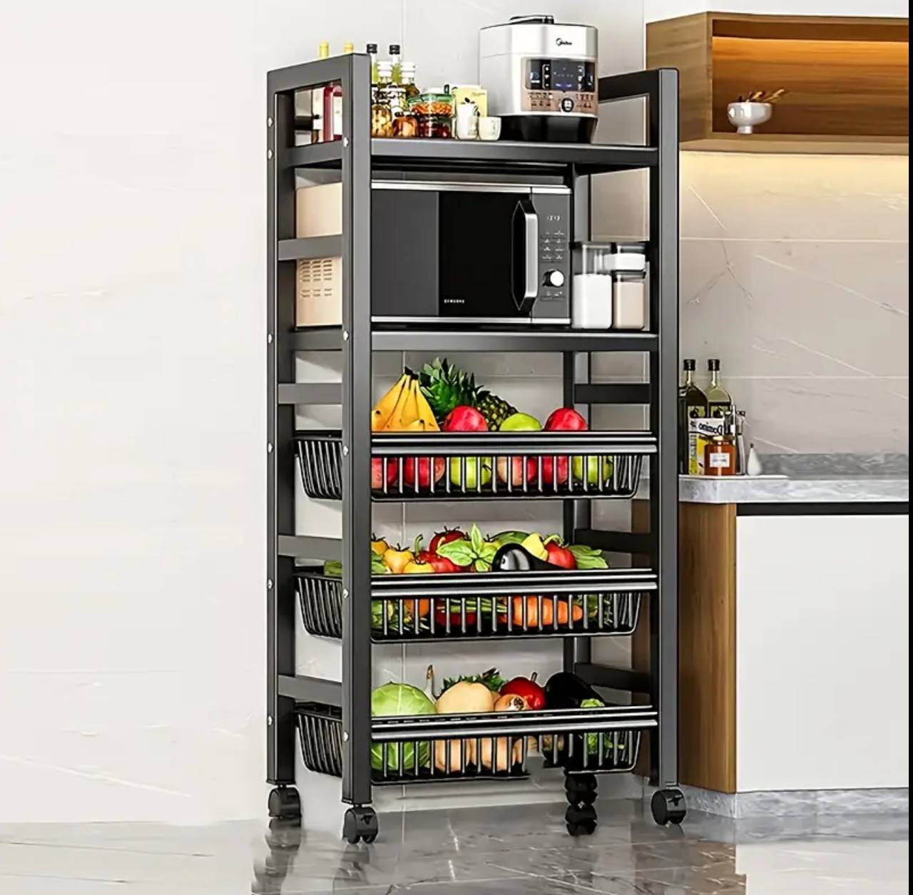 5 layers Multifunctional Metallic rack