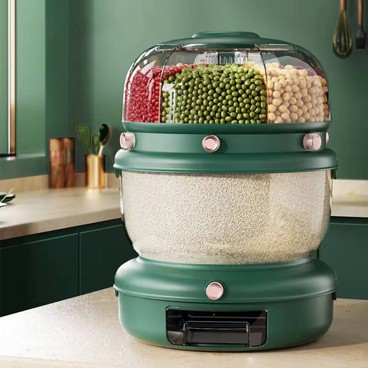 Double Compartment Cereal Dispenser