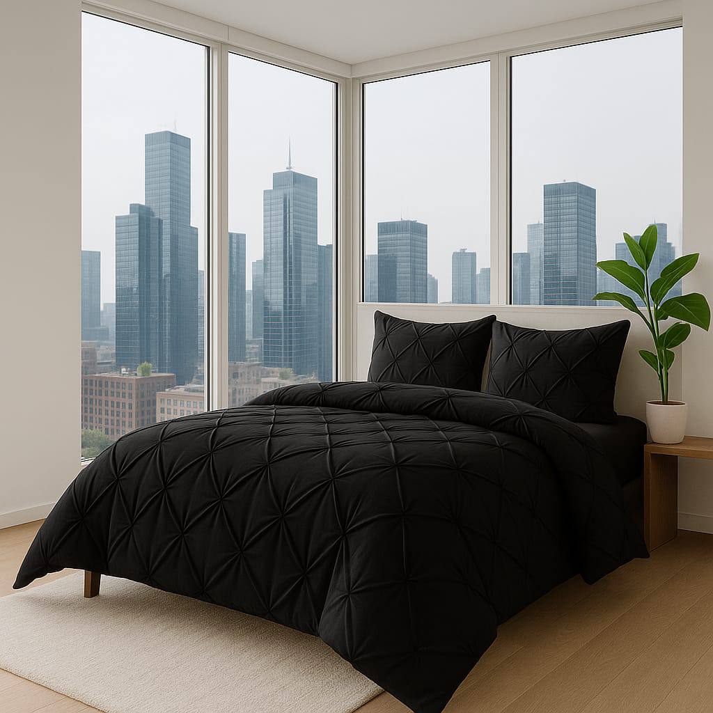 Compressed Cotton duvets with 2 pillow cases