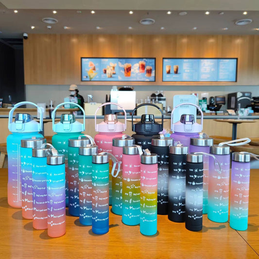 4 in1 motivation water bottle