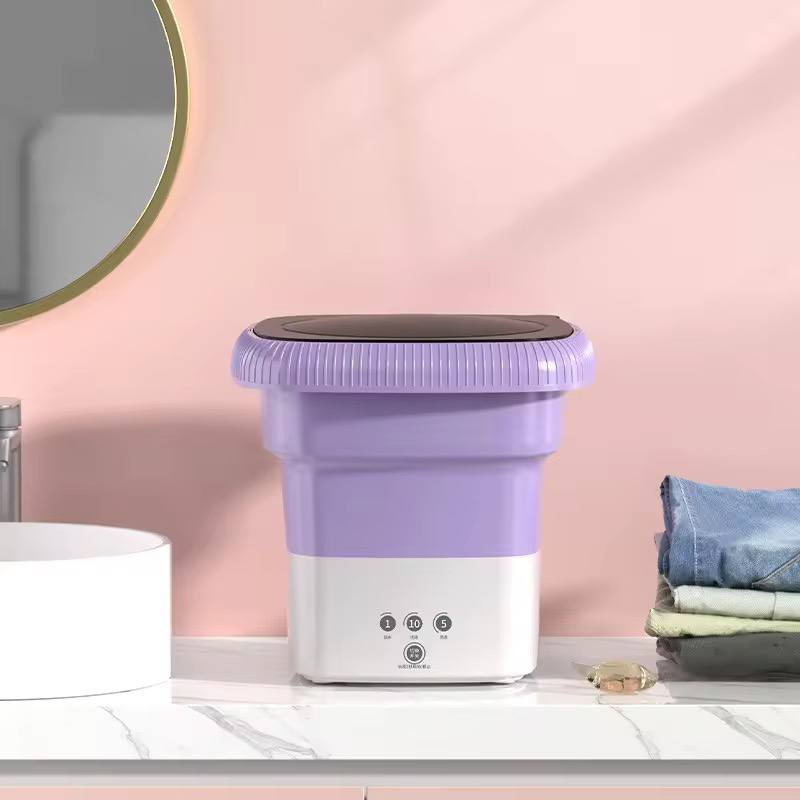Foldable washing machine