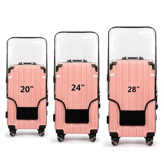 Transparent Case Cover Pull Rod Case Cover Luggage Case Cover Travel Case Cover Waterproof Wear-resistant Protection Case Cover