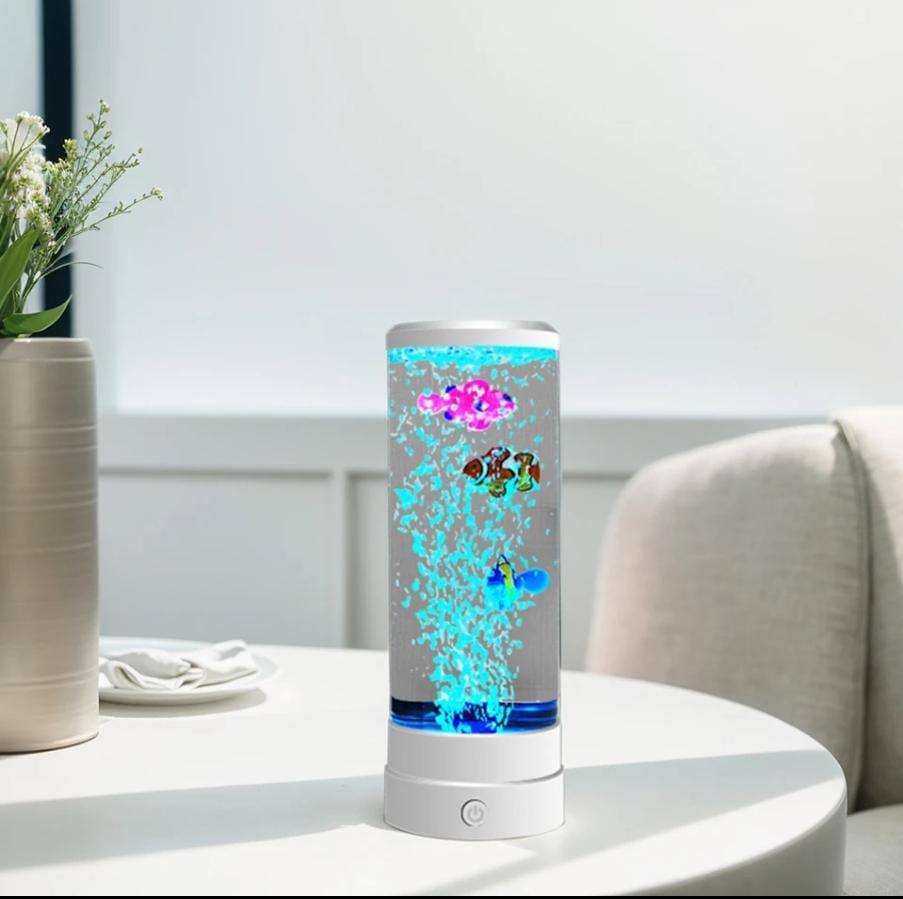 LED Bubble Fish Lamp decor 1.5 liters capacity