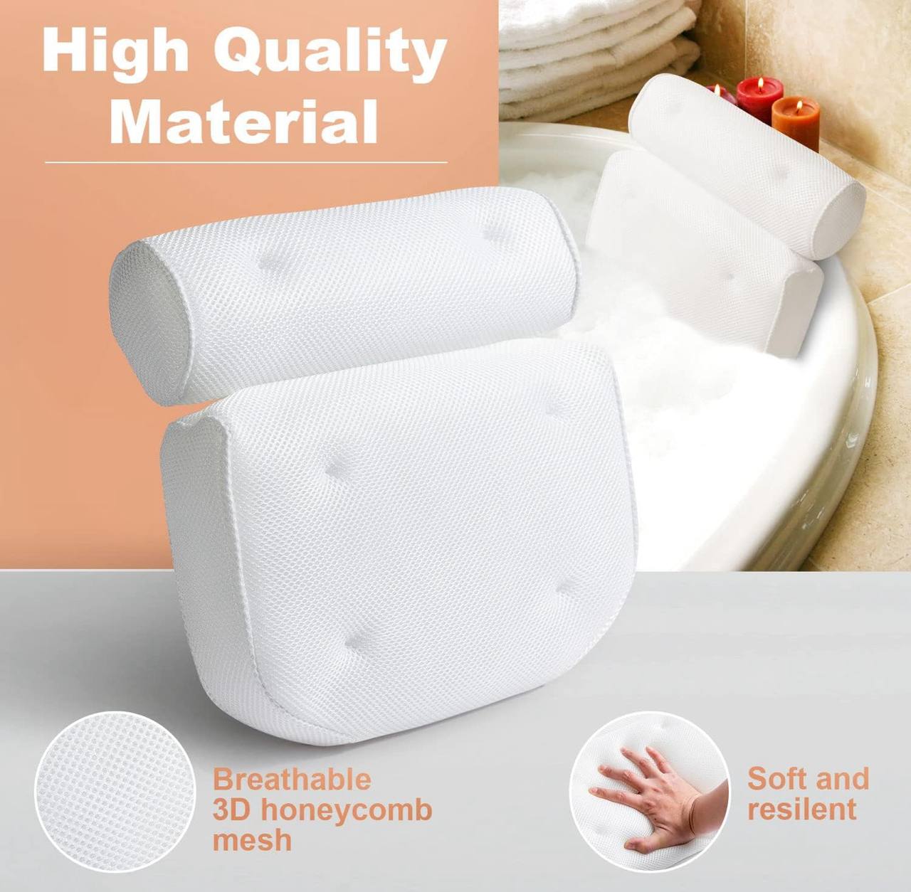Bath tub Bath pillow size
